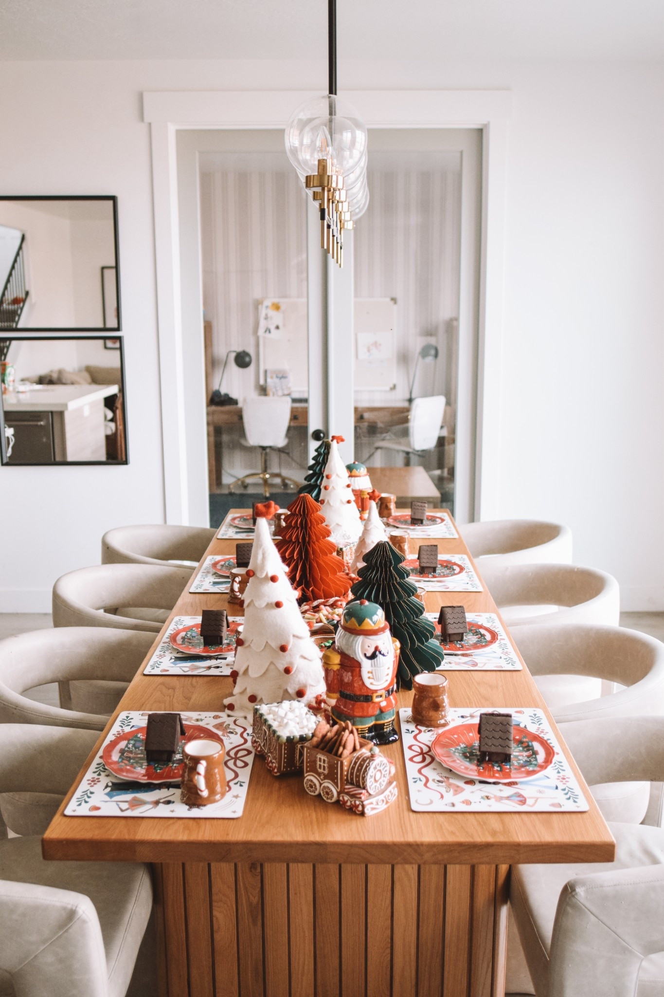 Our annual kids’ Christmas tablescape is officially set! 🎄✨
This is one of my favorite traditions every year — colorful plates, festive mugs, and the cutest little gingerbread house starters at each spot. It makes the whole day feel magical for the kids (and honestly for me too 😅).

Linked everything I used to create this cozy, fun holiday setup — from the trees and napkins to the candy bowls and décor. Perfect for a kids’ party, cousin sleepover, or Christmas Eve dinner.

Tap to shop the whole look! ❤️

#LTKHoliday #LTKHome #LTKSeasonal