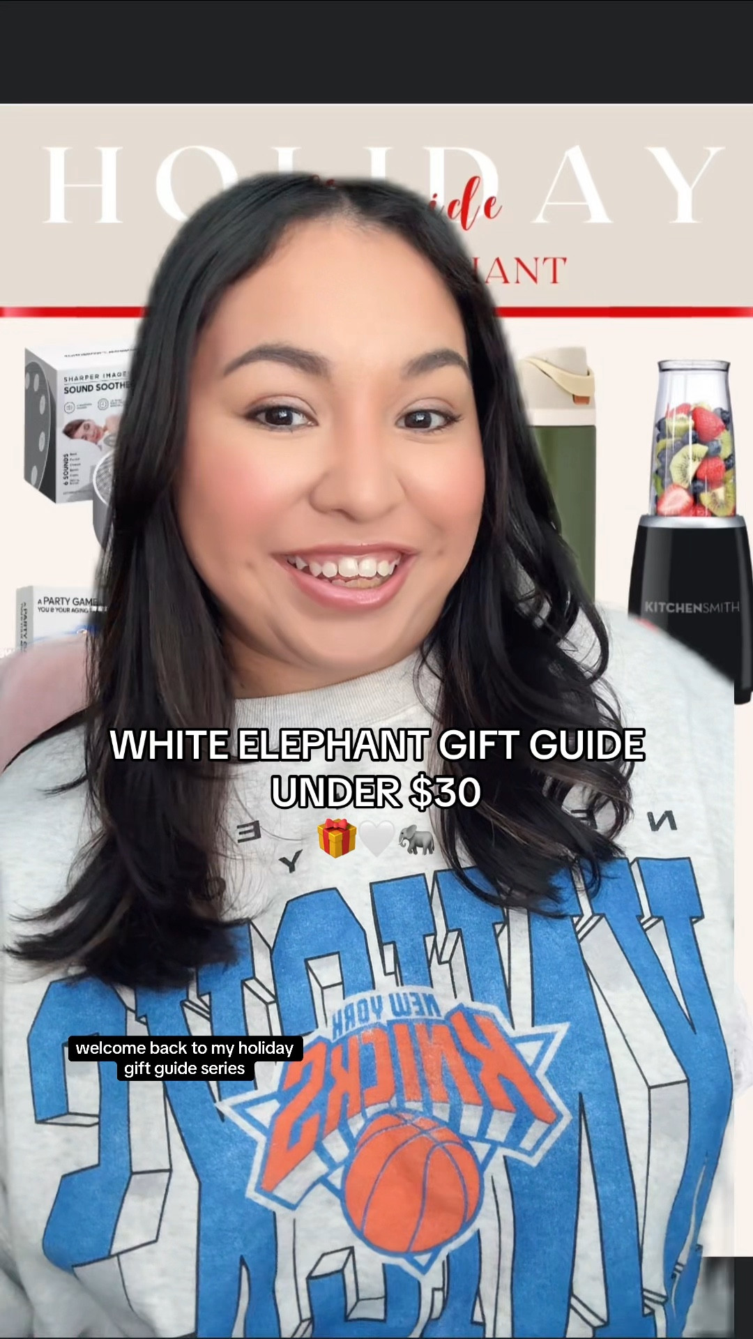 Gift Guide series: White Elephant 🤍🐘
All gifts under $30 and gender neutral 

gift ideas, white elephant gifts, gifts for white elephant, gender neutral gifts 

#LTKGiftGuide #LTKFindsUnder50 #LTKHoliday