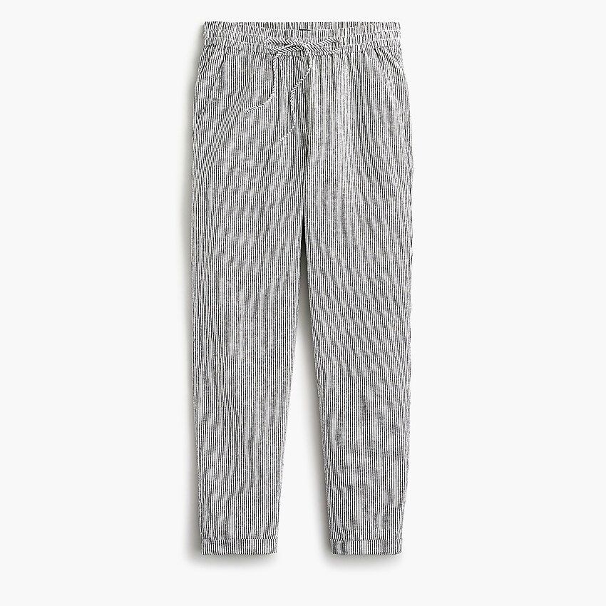 Linen-cotton drawstring pant | J.Crew Factory