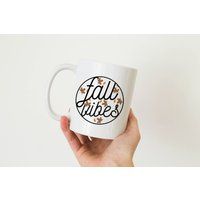 Fall Vibes Mug, Coffee Leaves Leaf Seasonal Cozy Mug | Etsy (US)