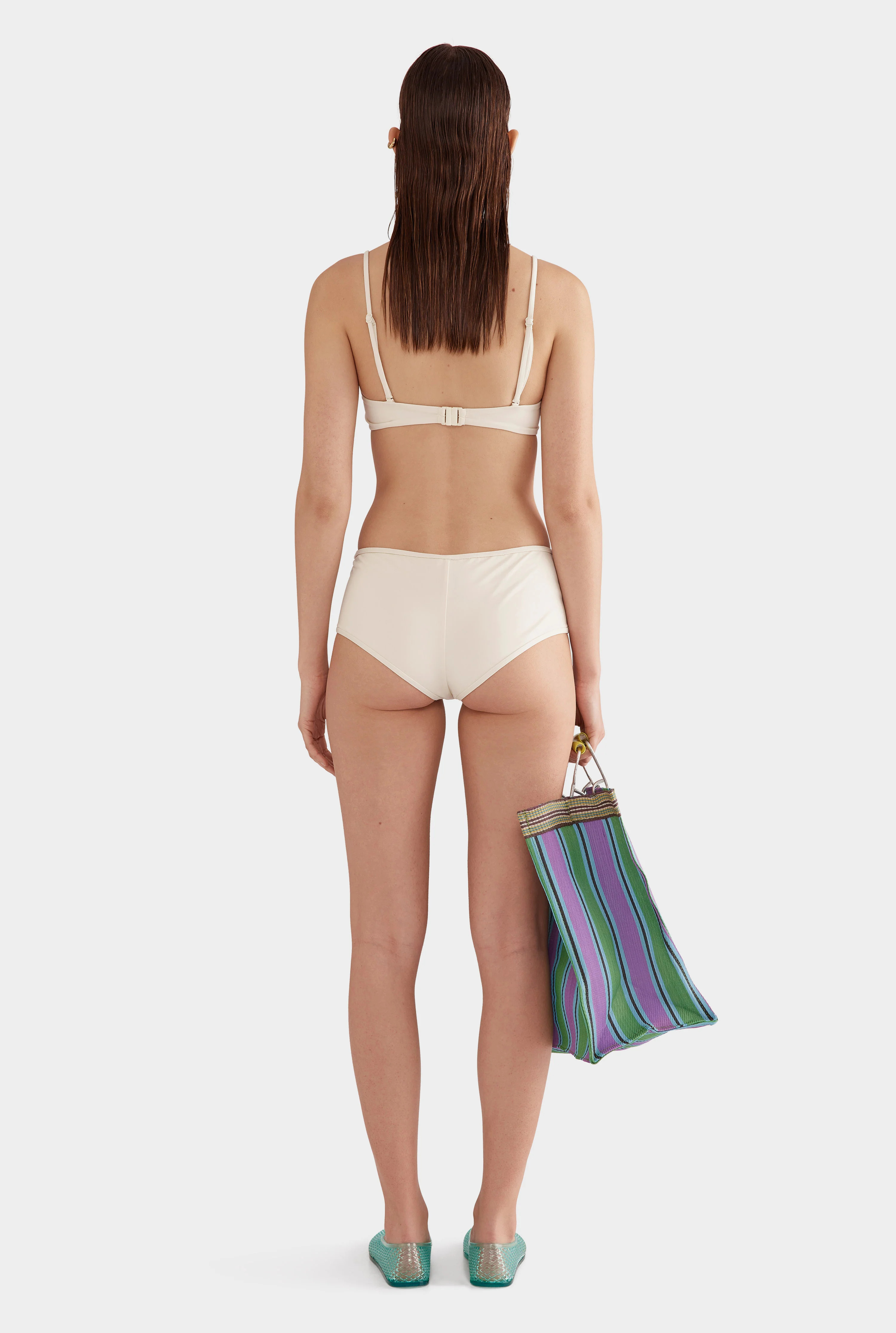 Womens Balconette Swim Top Cream | Venroy | Venroy AU