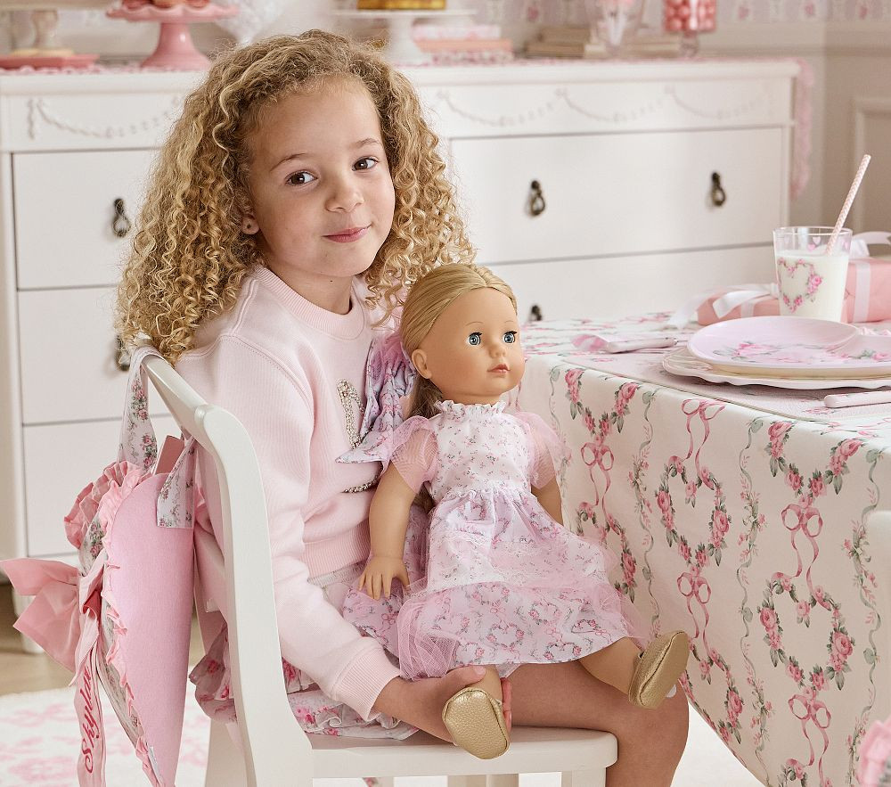 LoveShackFancy x Gotz Galentine's Day Doll Dress | Pottery Barn Kids