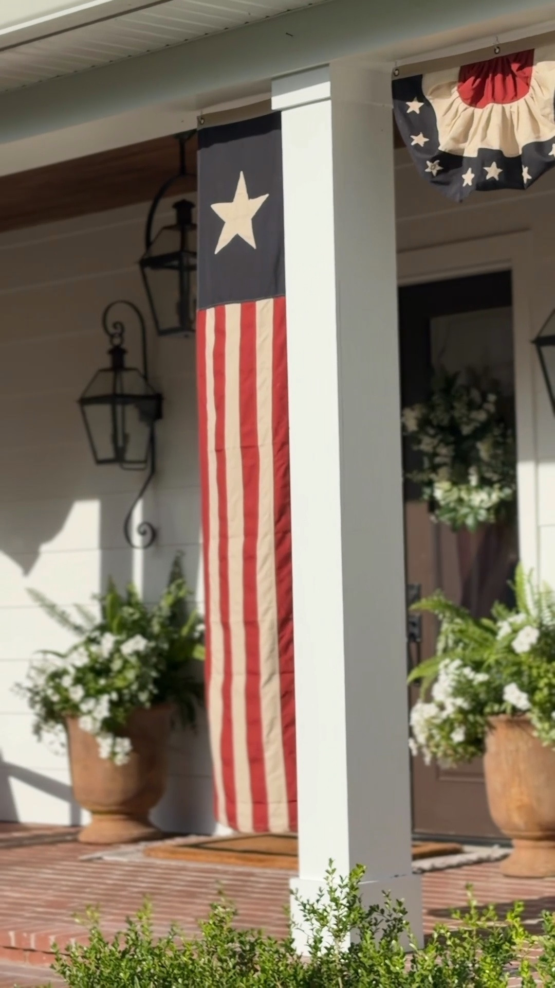 Fourth of July front porch 🇺🇸 Give me all the red, white, and blue!!

Flags, Fourth of July, 250th, front porch, summer, farmhouse, sale, decor

#LTKSeasonal #LTKHome #LTKSaleAlert