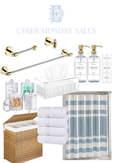 Cyber Monday sale finds: bathroom accessories & necessities!

#cyberMonday #salefinds #cybermondaysales #cyberweekdeals #bathroomaccessories #bathroom 

#LTKsalealert #LTKhome #LTKCyberweek