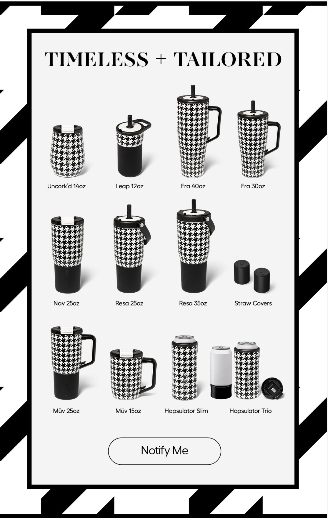 Brümate just came out with another print. It’s houndstooth!!! So classic and versatile. Grab yours before they’re gone!

#LTKFindsUnder50 #LTKActive #LTKTravel