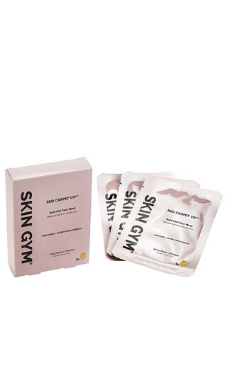 Skin Gym 24k Gold Foil Face Mask 3 Pack in Beauty: NA. | Revolve Clothing (Global)
