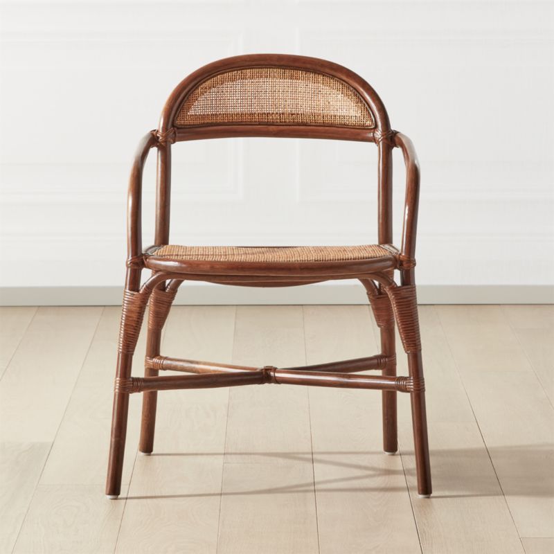 Valzer Natural Rattan Dining Chair + Reviews | CB2 | CB2