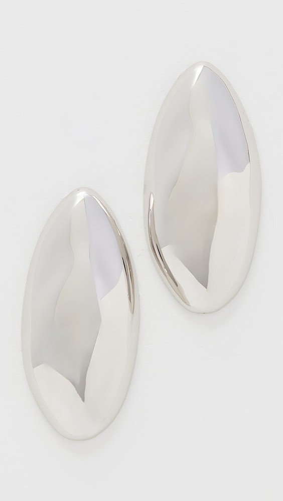 The XL Chrome Orb Studs | Shopbop
