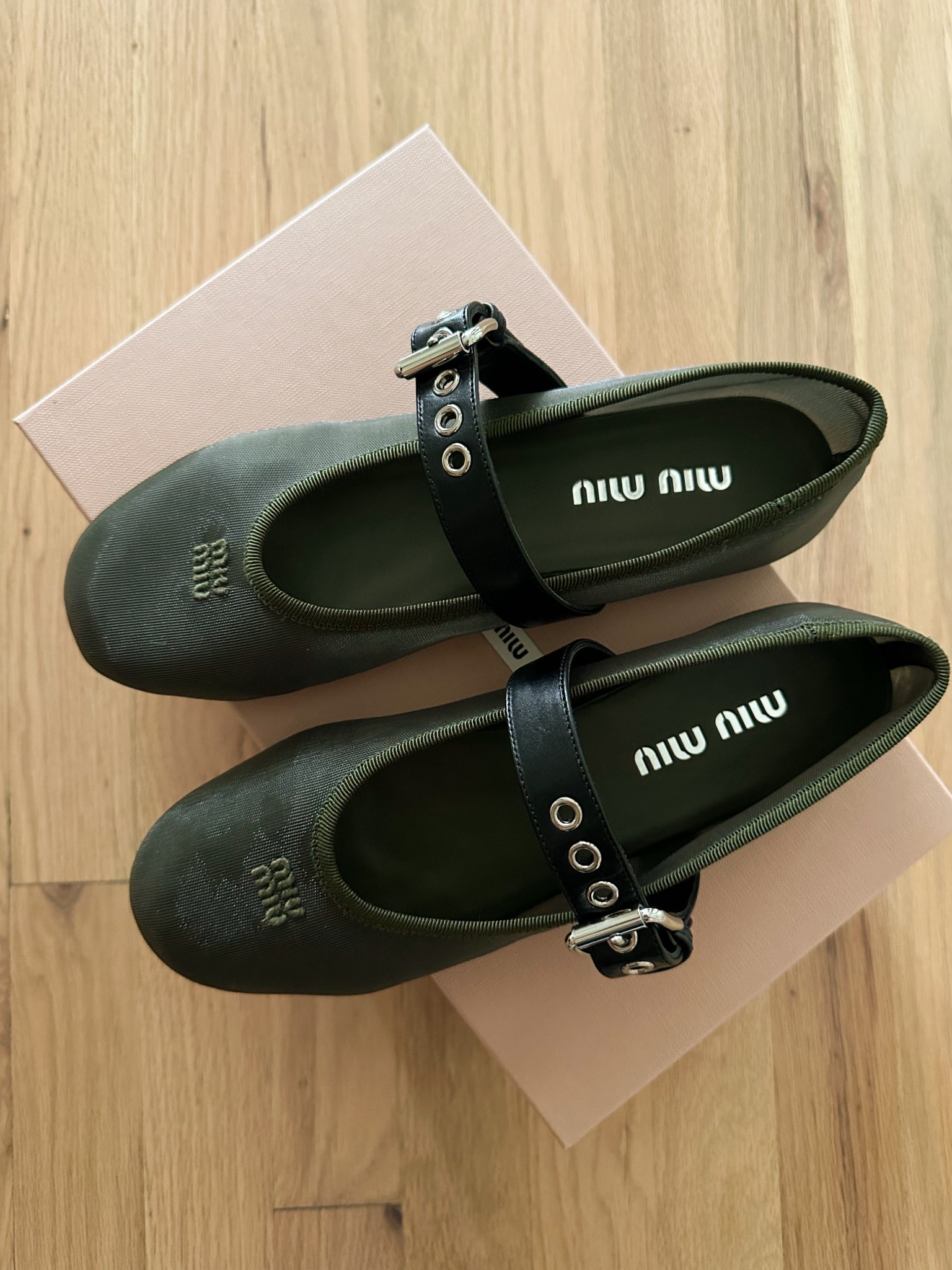 Miu Miu mesh flats, buckle flats, fall shoes 

#LTKShoeCrush #LTKWorkwear