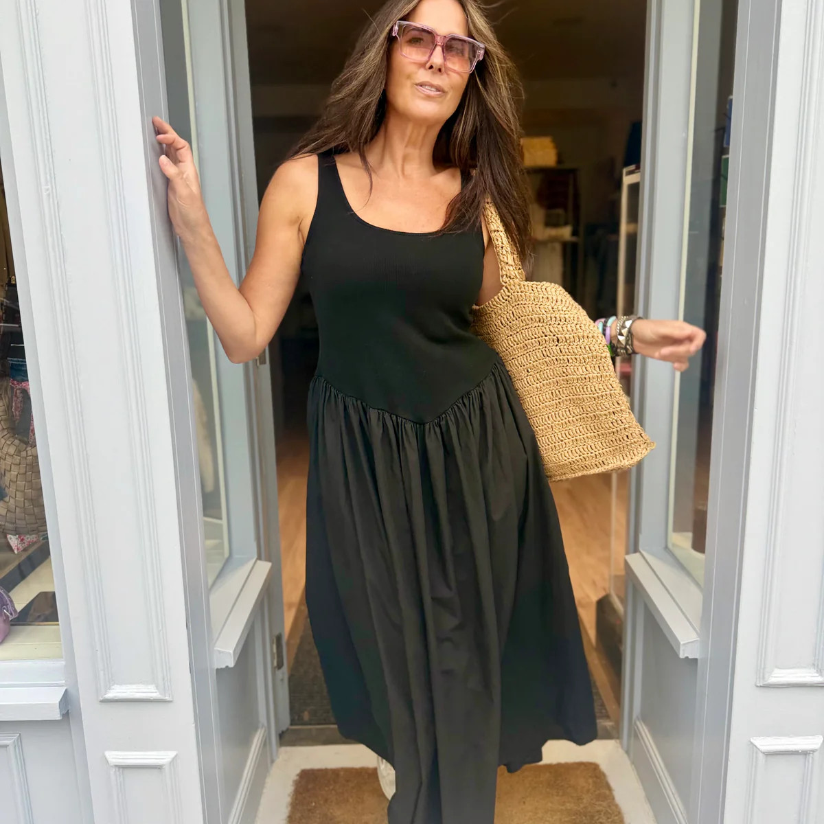 April Dress - Black | Law and Co