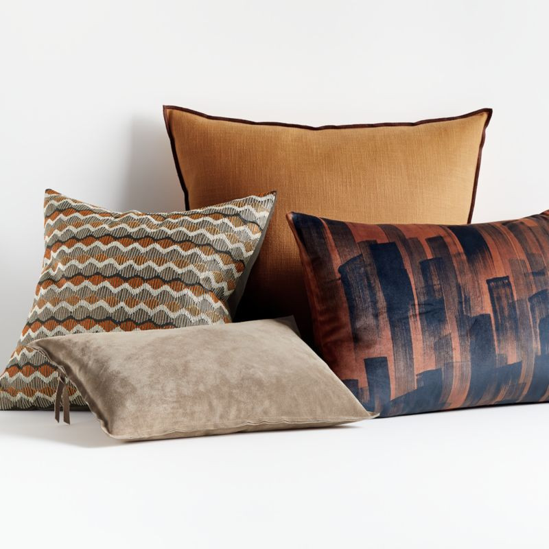 Nia Pillow Arrangement | Crate and Barrel | Crate & Barrel