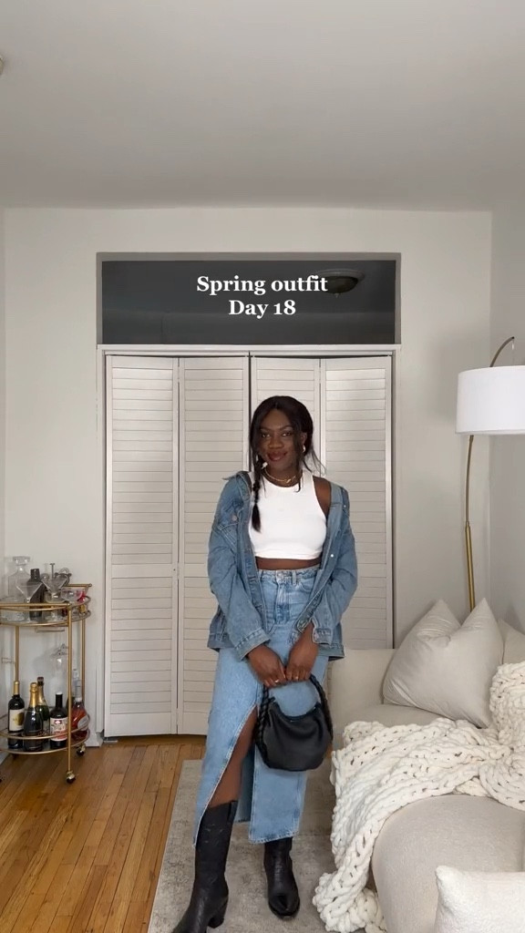 spring outfit ideas, nyc outfit, spring dress, maxi skirt, floral dress, neutral outfit, easy outfit, spring outfit, outfit ideas, denim jacket, denim skirt, casual outfit, chic outfit, everyday outfit, lulus 

#LTKfit #LTKstyletip #LTKunder100