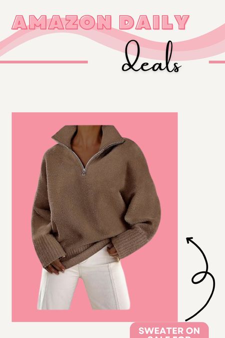 Fuzzy pullover sweater on sale for under $30! 

Amazon sweater, casual amazon sweater

#LTKmidsize #LTKfindsunder50 #LTKSeasonal