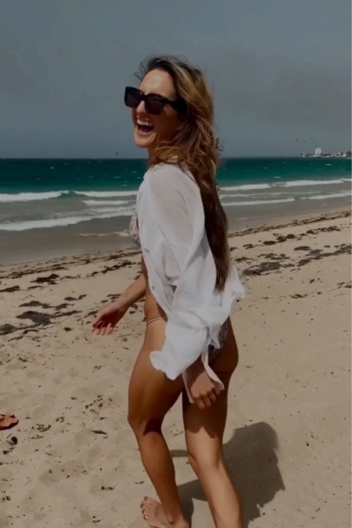 Love a beach cover up!

I wear XS for the cover up
Bikini is XS bottom and S top

#LTKStyleTip #LTKSwim