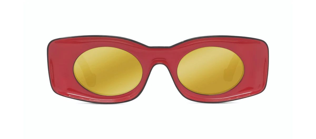 Loewe LW40033I 01G Oval Sunglasses | SOLSTICE