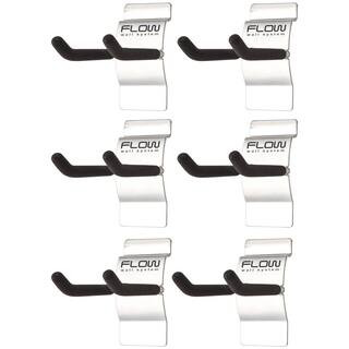 Flow Wall Silver Storage Hook (6-Pack) FSH-041-6 - The Home Depot | The Home Depot