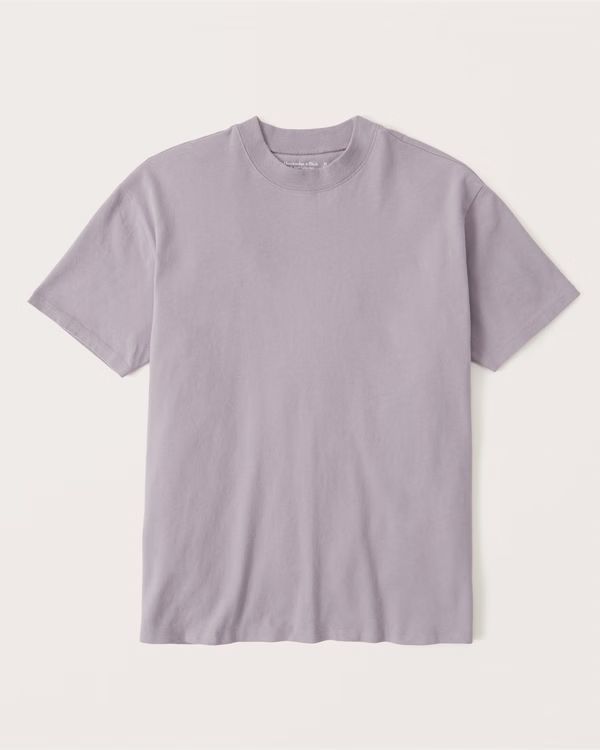 Women's Oversized Boyfriend Tee | Women's Tops | Abercrombie.com | Abercrombie & Fitch (US)