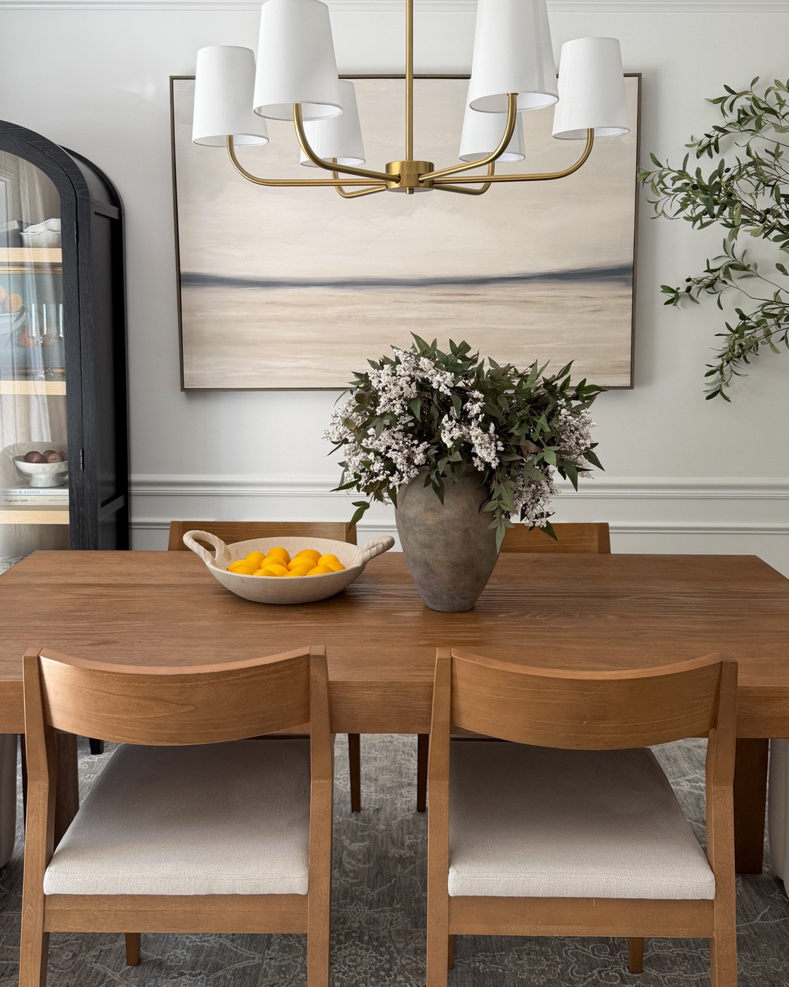 A designer look without the designer price tag ✨

This dining room came together with warm wood tones, soft neutrals, layered textures, and my latest Amazon faux stems that honestly look real. 🌿🤎

#LTKHome #AmazonHome #ModernOrganicStyle #HomeDecorFinds #NeutralDecor

#LTKSaleAlert #LTKHome