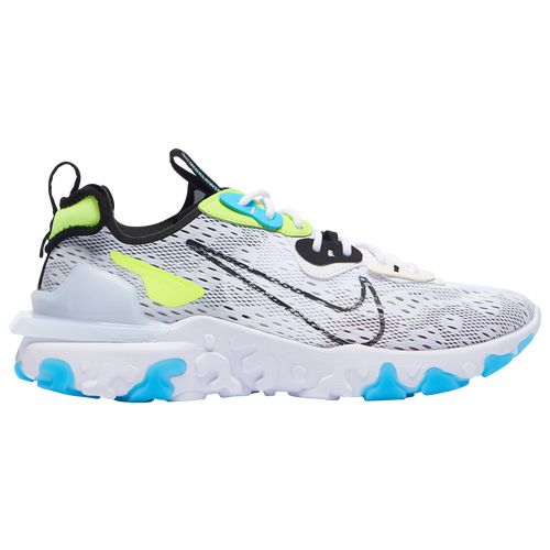 Nike React Vision - Men's Running Shoes - White / Black / Volt, Size 11.0 | Eastbay