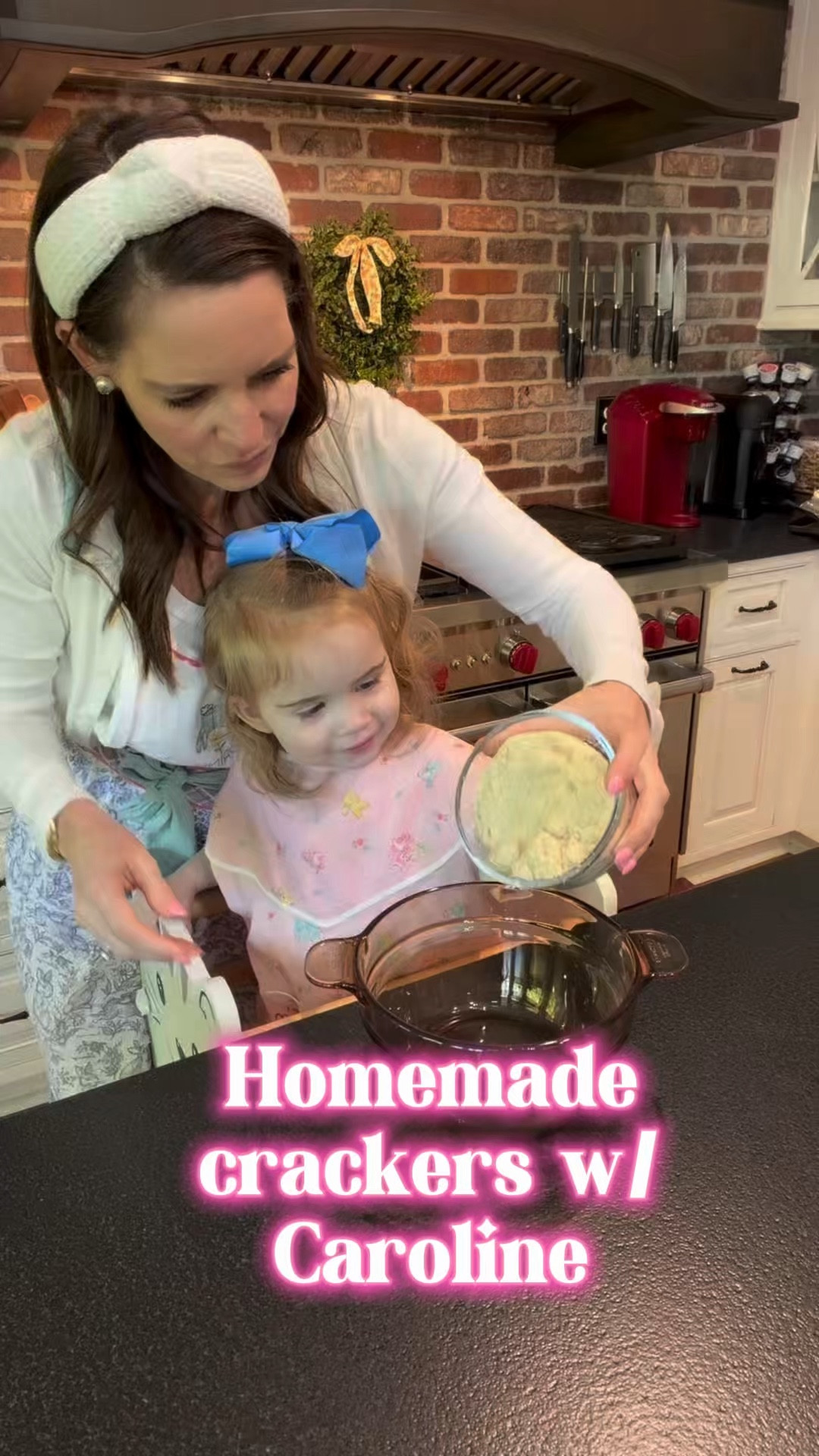 Homemade Almond Flour Crackers 🧂✨ 2 Ways (Everything + Sea Salt)


Made the cutest homemade crackers with Caroline 💕 we did them two ways—everything bagel + classic sea salt! Such an easy, clean snack that’s perfect for little helpers and snack boards 🤍✨

Recipe:
• 1 ¼ cups almond flour
• 1 egg
• 1 tbsp olive oil (or melted butter)
• ½ tsp sea salt

Toppings:
• Everything bagel seasoning
• Extra sea salt

Instructions:
	1.	Preheat oven to 350°F and line a baking sheet with parchment paper.
	2.	Mix almond flour and salt in a bowl.
	3.	Add egg and oil, stir until a dough forms.
	4.	Place dough between two sheets of parchment and roll very thin (key for crispiness!).
	5.	Remove top parchment and cut into squares.
	6.	Sprinkle half with everything bagel seasoning and leave half with a simple sea salt finish.
	7.	Bake 10–15 minutes until golden and crisp.
	8.	Let cool completely—they crisp up even more as they sit!

So simple, crunchy, and perfect for a quick homemade snack 🧀✨

almond flour crackers, healthy snack ideas, toddler friendly snacks, clean ingredient recipes, gluten free crackers, easy homemade snacks, everything bagel crackers, simple snack recipes

#LTKKids #LTKfoodie #LTKmomlife