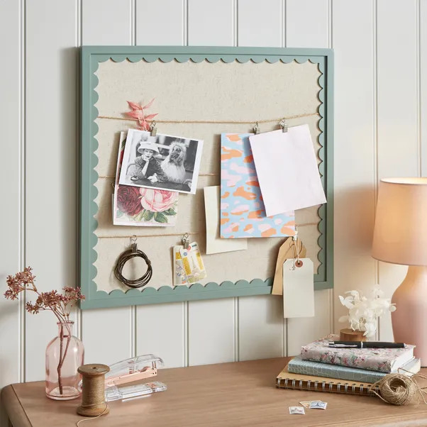 Remi Scalloped Edge Peg Board | Dunelm (migrated)