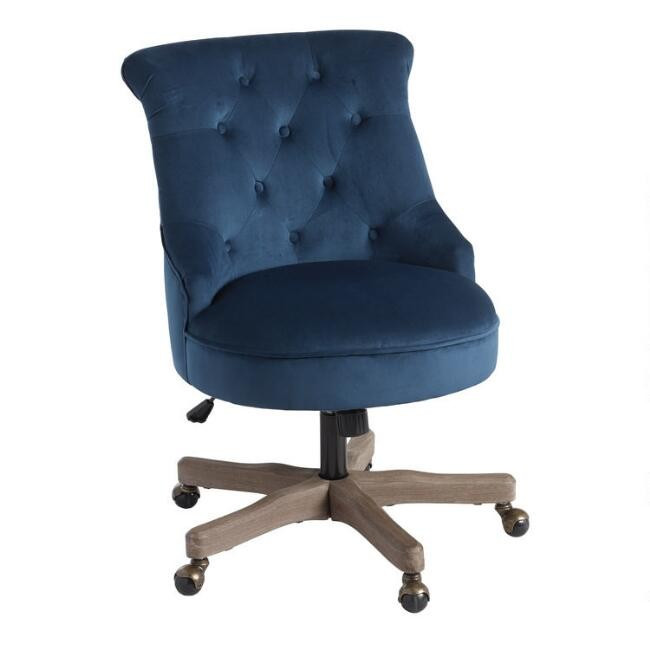 Elsie Upholstered Office Chair | World Market