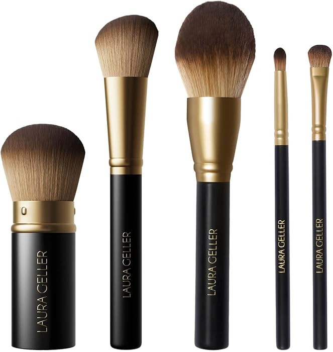 LAURA GELLER NEW YORK 5pc Full Face Brush Set | Amazon (US)
