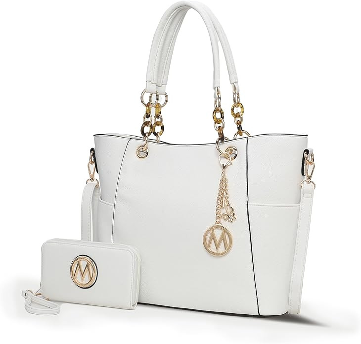 MKF Collection Tote Bag for Women, Handbag Set with Wallet-Top-Handle Bag Vegan Leather Purse by ... | Amazon (US)