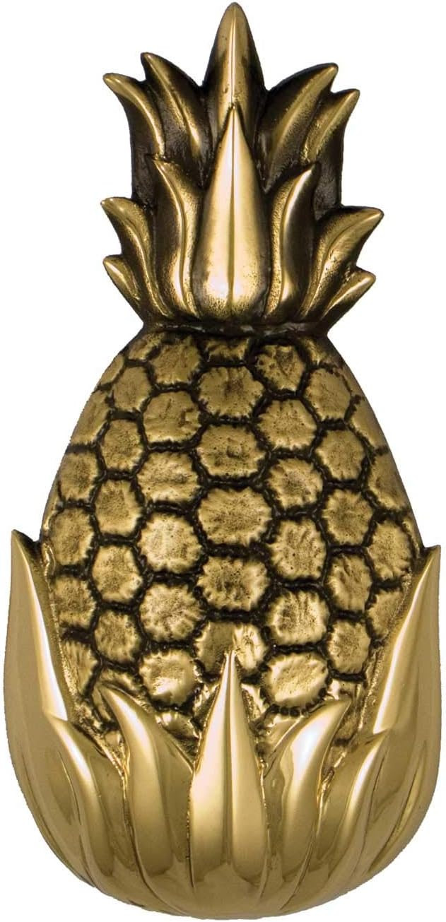 Michael Healy Hospitality Pineapple Door Knocker - Brass (Premium Size) | Amazon (US)