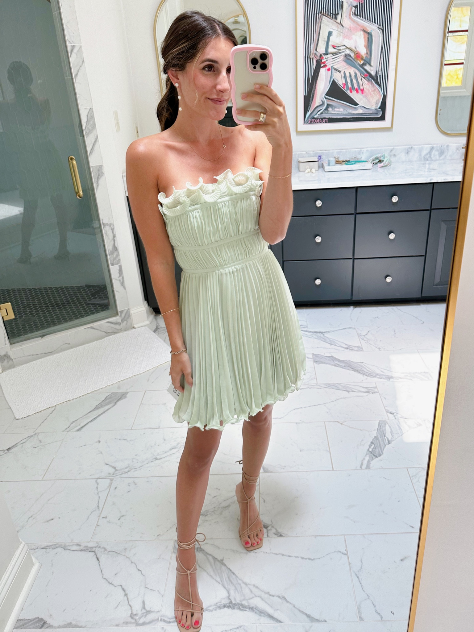 Under $100 wedding guest dress! Wearing a 2  

#LTKFind #LTKwedding #LTKunder100