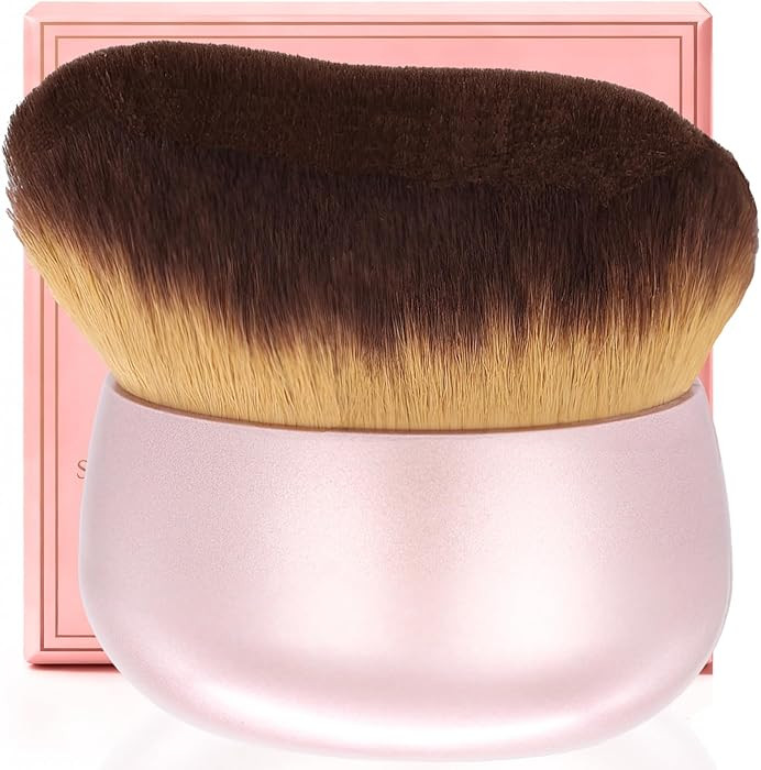 Extra Large Body Makeup Brush For Self Tanner, Leg Makeup &Bronzer Blend,75 mm Wide-headed Kabuki... | Amazon (US)