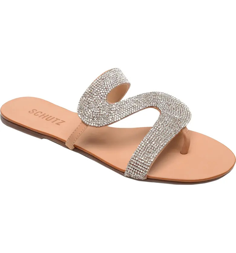 Noemi Embellished Flip FlopSCHUTZ | Nordstrom