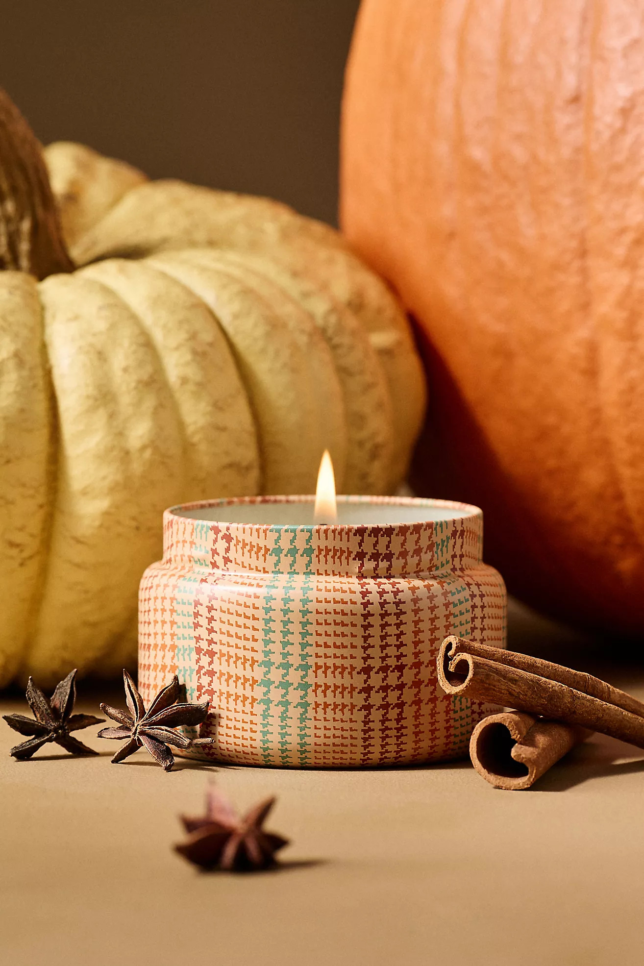Capri Blue Pumpkin Clove Tin Candle | Anthropologie (US)
