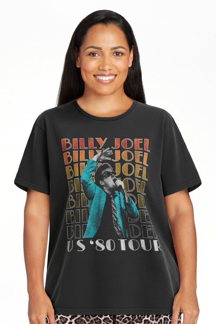 Lee® Women's Short Sleeve Billy Joel Graphic Tee, Sizes S-3XL | Walmart (US)