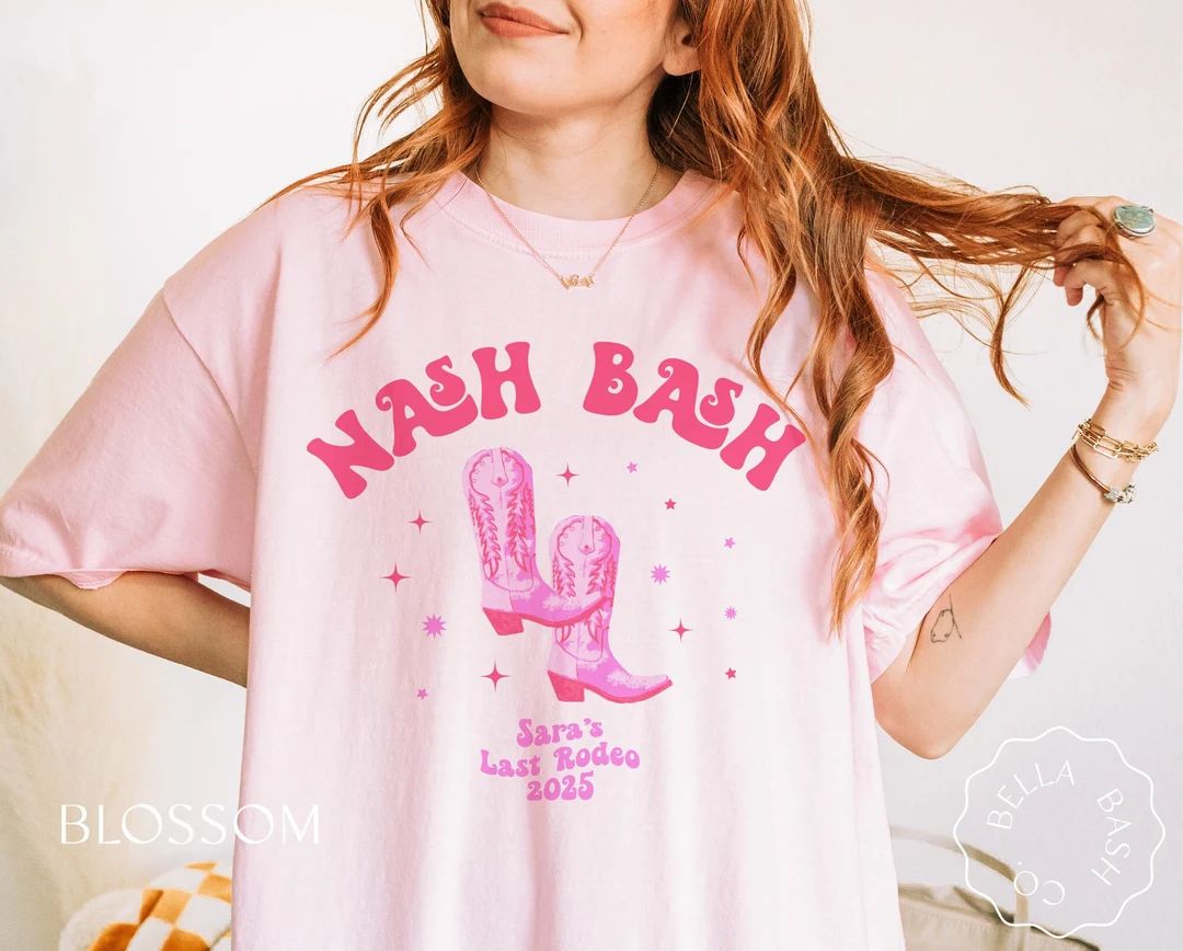 Custom Nash Bash Nashville Bachelorette Shirt Let's Go - Etsy | Etsy (US)