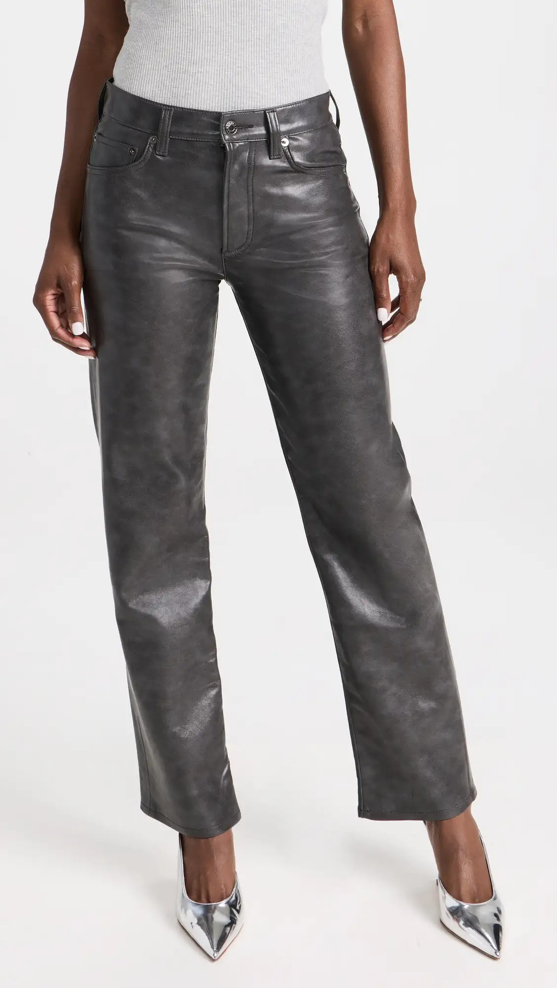 AGOLDE Sloane Straight Pants | Shopbop | Shopbop