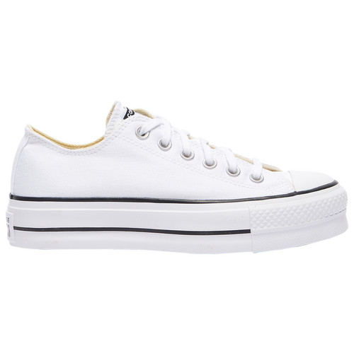 Converse Womens Converse All Star Platform Low Top - Womens Shoes White/Black Size 09.5 | Foot Locker (US)