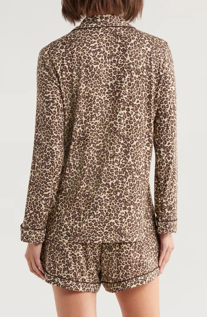 Moonlight Eco Long Sleeve Short Pajamas | Nordstrom