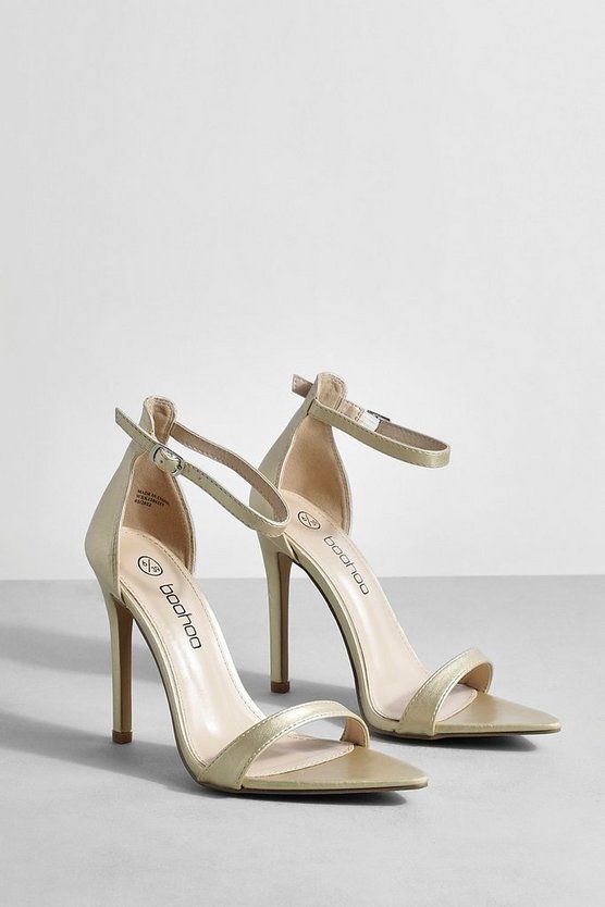 Pointed Toe Barely There Heels | Boohoo.com (US & CA)