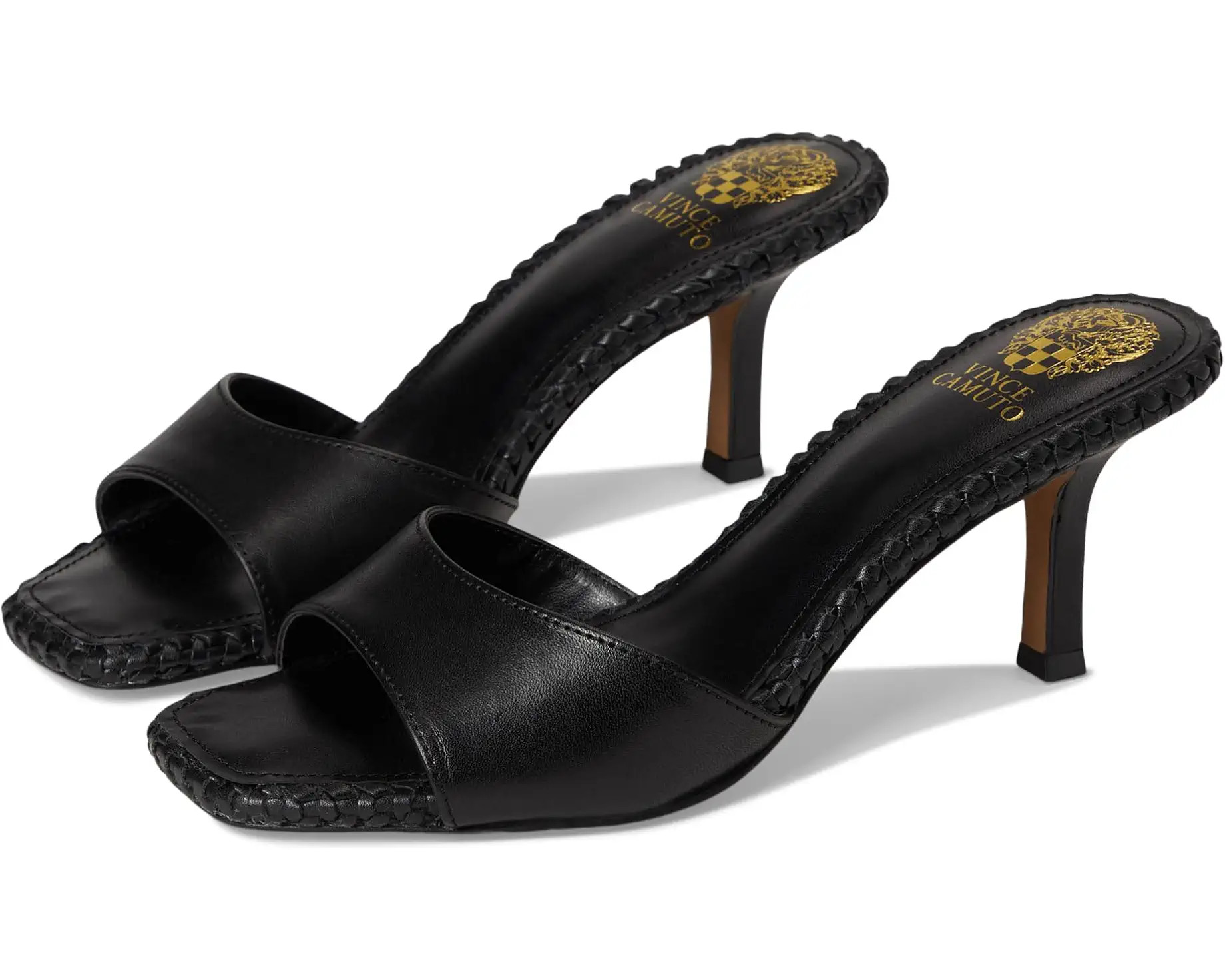 Women's Vince Camuto Emmla Stitched Mule Sandals | Zappos.com