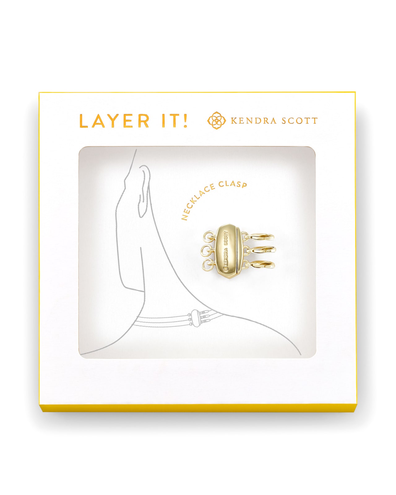 Layer It! Necklace Clasp in Gold | Kendra Scott