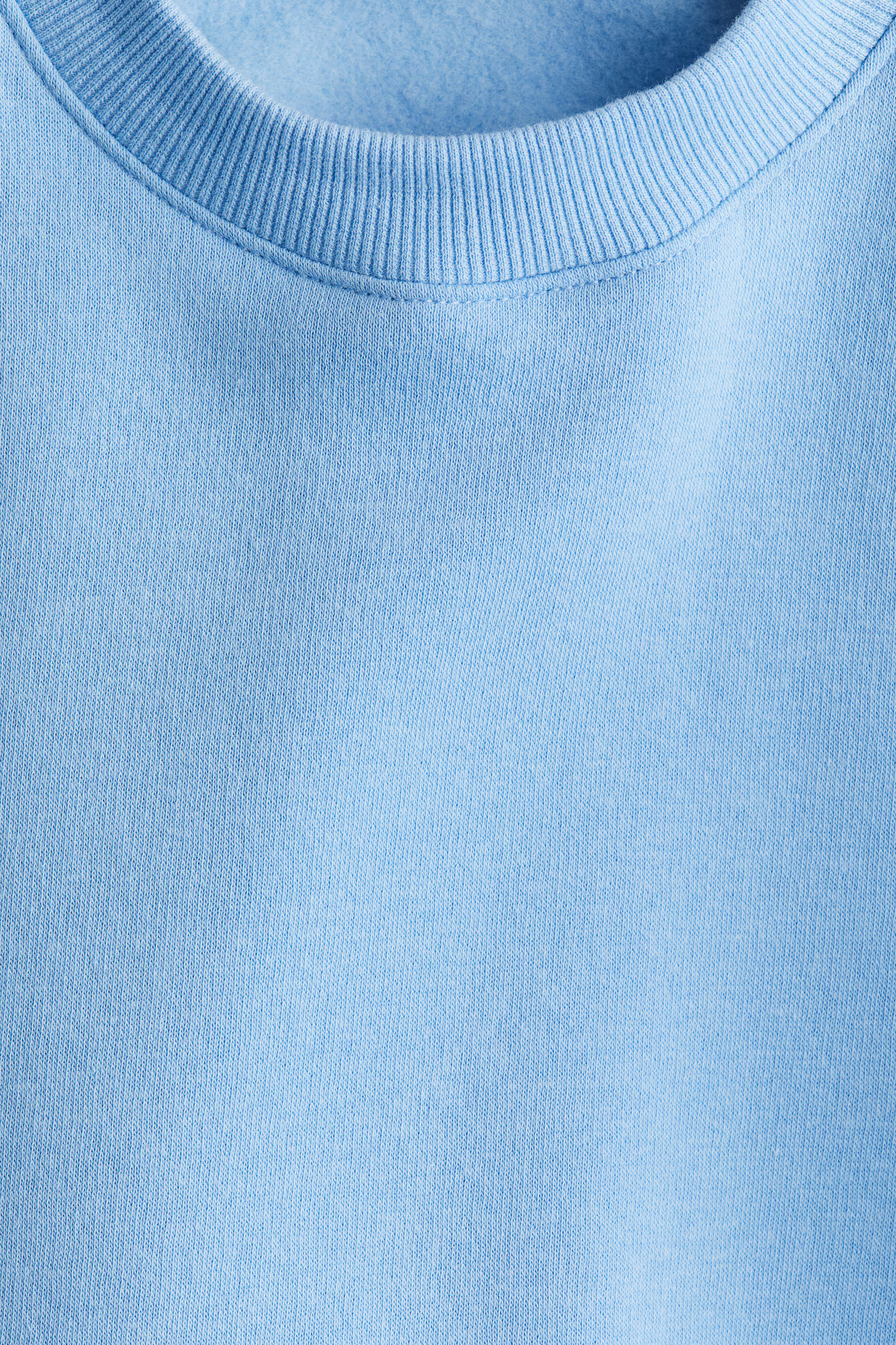 Oversized Crew-neck Sweatshirt - Light blue - Kids | H&M US | H&M (US + CA)