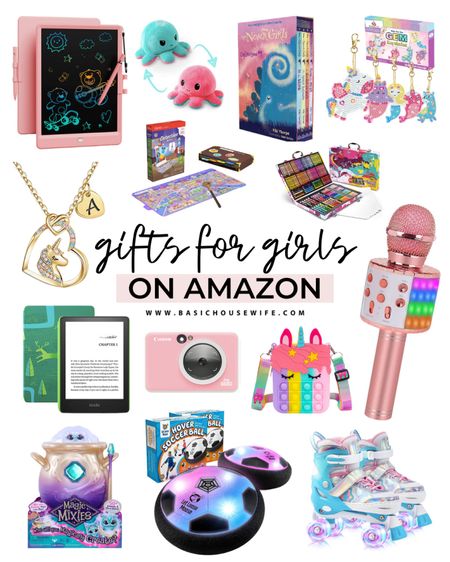 Looking for the best gift ideas for girls?! Check out this list of gifts for girls on Amazon that’s perfect for the holidays or any occasion! 

#LTKHoliday #LTKGiftGuide #LTKkids