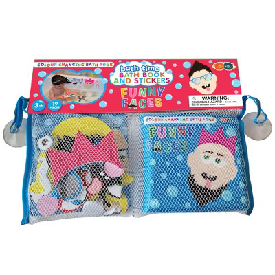 Buddy & Barney: Bath Time: Book & Stickers, Funny Faces, Water Play Toy, Kids 3+ | Target