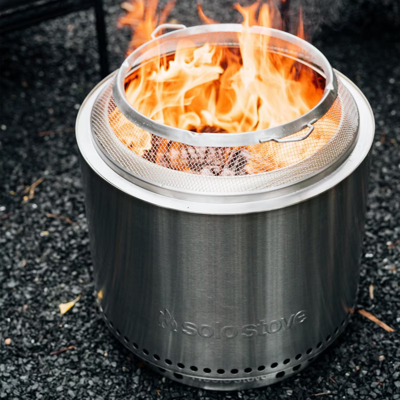 Solo Stove Bonfire Shield Silver - Patio Accessories/Heating at Academy Sports | Academy Sports + Outdoors