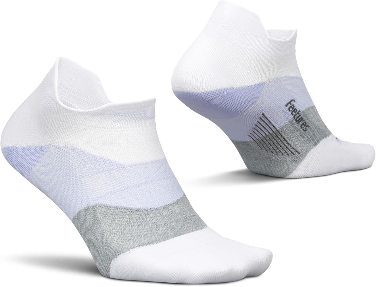 Feetures Elite Light Cushion No Show Tab Sock Wave | Amazon (US)