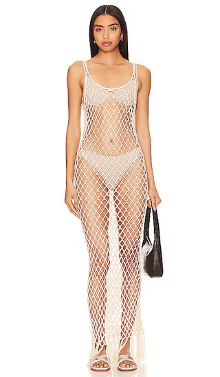 Mika Maxi Dress in Toast | Revolve Clothing (Global)