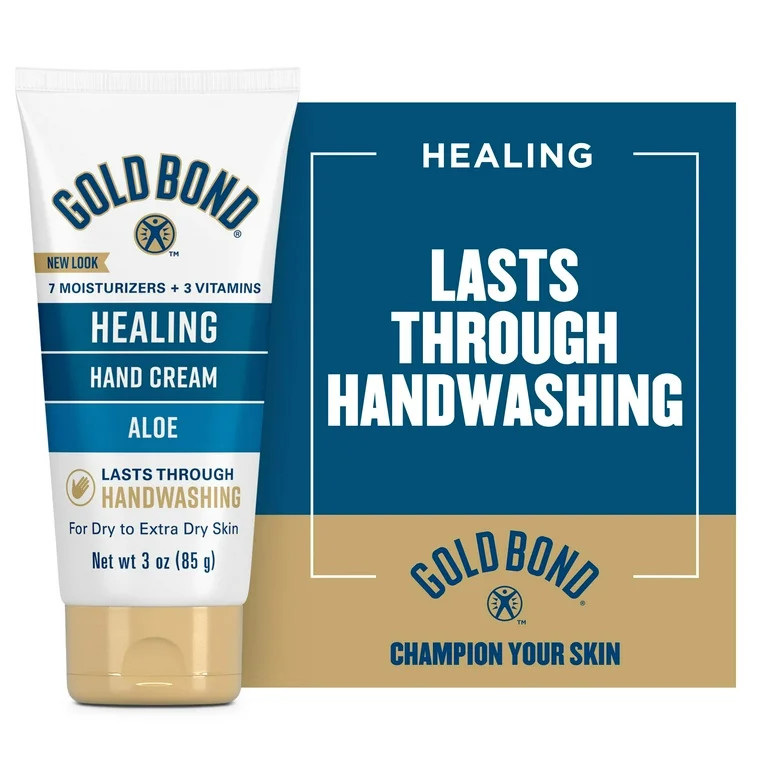 Gold Bond Healing Hand Cream with Aloe, 3 oz - Walmart.com | Walmart (US)