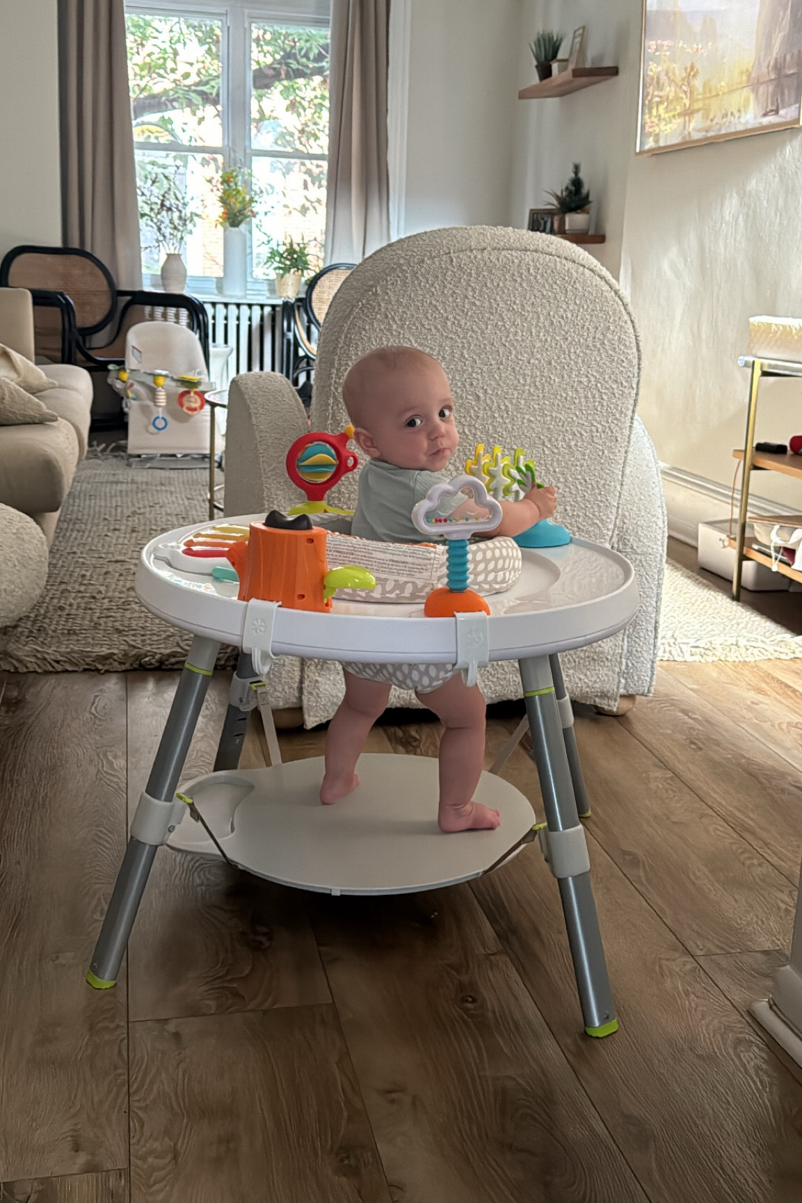 Arlo’s new favorite thing — I love this activity center because it can be used as a play table when he’s older too! 

#LTKKids #LTKBaby #LTKFamily