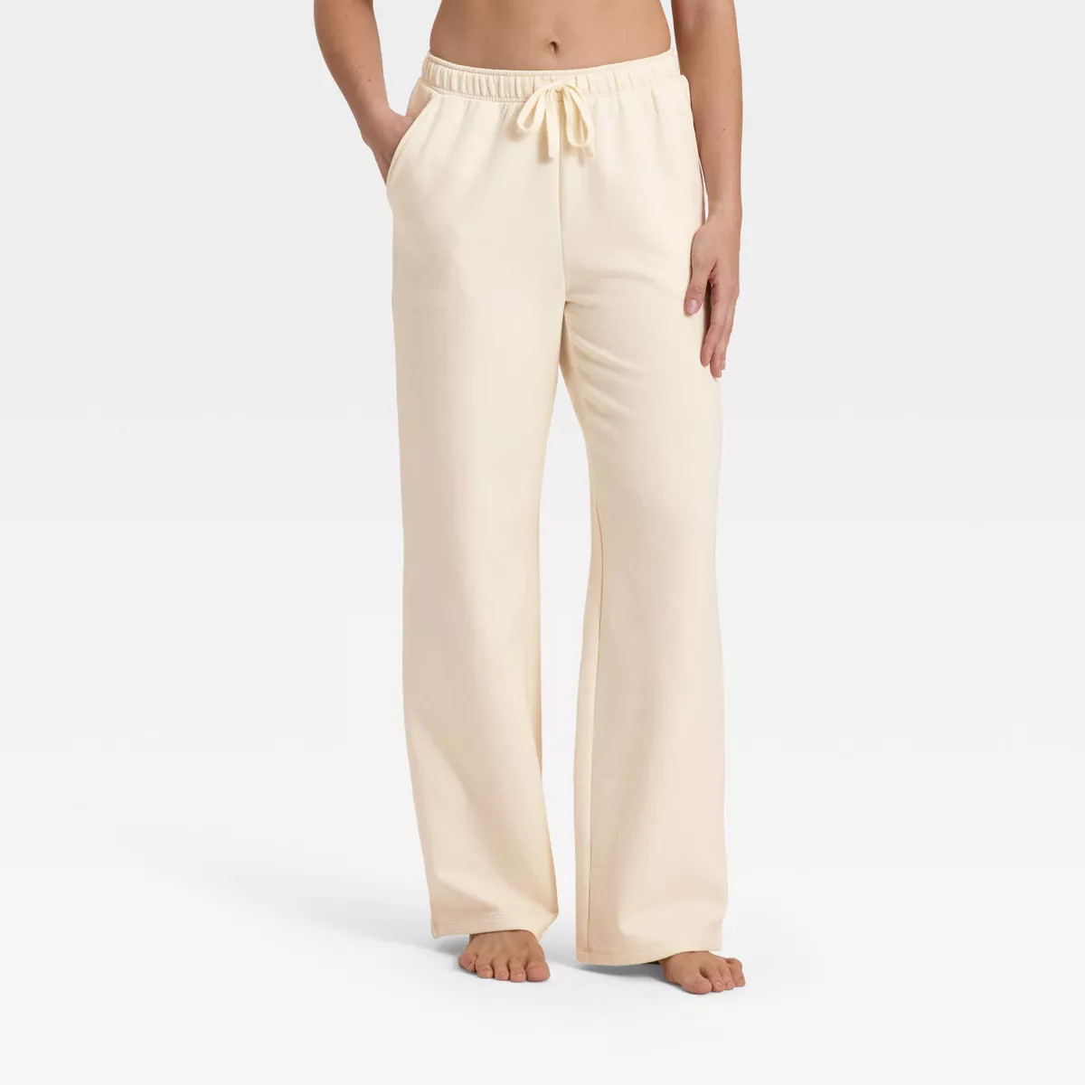 Women's Fleece Wide Leg Sweatpants - Auden™ | Target